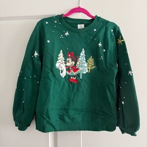 Disney Minnie Mouse Christmas Sweatshirt